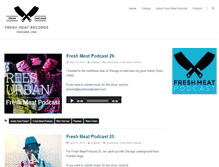 Tablet Screenshot of freshmeatrecords.com